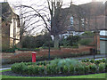 Pillar box at the top of Peveril Drive