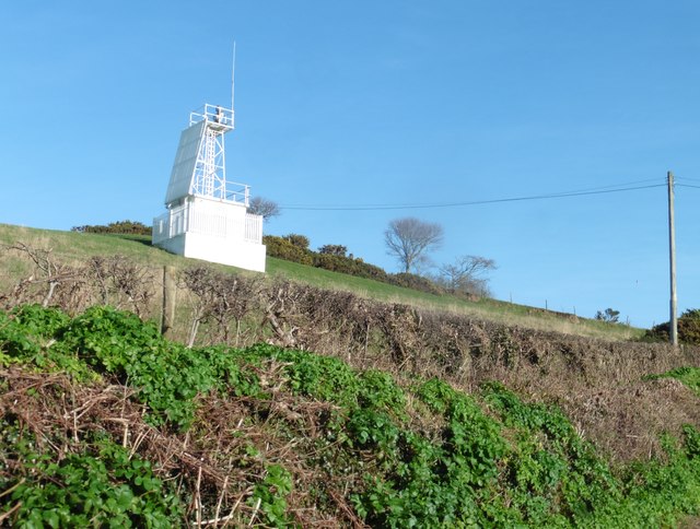 Navigation beacon, above Instow