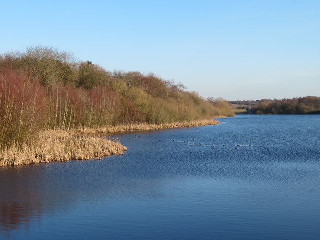 Shoreline of Cold Hiendley Reservoir