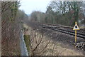 Railway line south towards Abergavenny