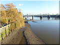 TQ2475 : River Thames looking downriver from Putney Bridge by Marathon