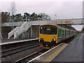 Footbridge at Lapworth station