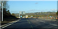 Northbound M23 roadworks