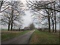 Driveway to Heydour Lodge Farm