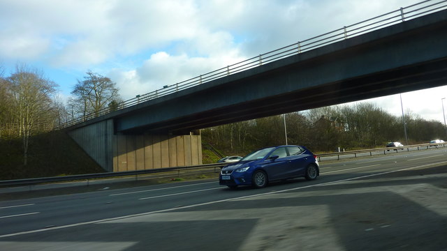 Bridge Carrying Cottage Lane Over the M6
