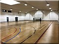 TF4208 : The Sunset Rooms sports hall in Wisbech St Mary by Richard Humphrey