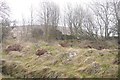 NX6068 : Ruin, Loch Skerrow Halt by Richard Webb