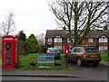 TA3420 : Elizabeth II postbox and telephone box on Main Street, Welwick by JThomas
