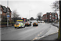 Traffic lights on Reddish Road