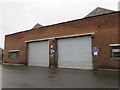 Oxford Street side of Stagecoach Gloucester Bus Depot