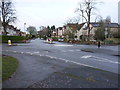 Mini roundabout on Selly Oak Road