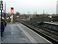 Looking east from Scunthorpe station