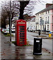 Red phonebox, Watton, Brecon