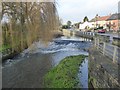 Weir on Bedale Beck