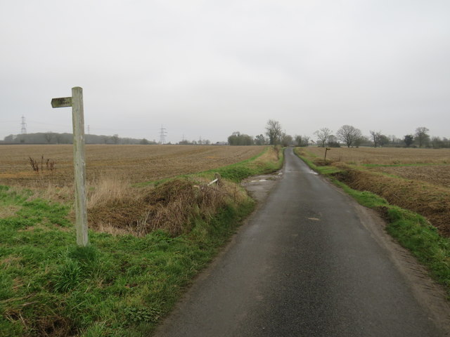 Country lane near Manuden