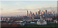TQ3877 : View from the Observatory, Greenwich by Christine Matthews