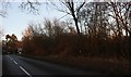 The B4026 leaving Charlbury