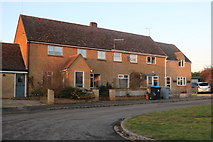 SP3421 : Houses on Chadlington Road, Spelsbury by David Howard