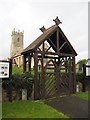 The lych gate at St Peter