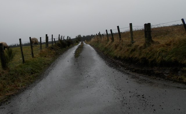 Farm road to Tirfogrein