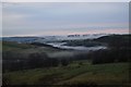 Mist developing in the Dane Valley