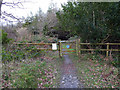 SN0613 : Gateway on the path into Canaston Wood by John Lucas