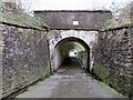 Underpass beneath Neath railway station