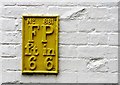 Firepoint marker No. 881 in Upper Goat Lane