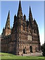 Lichfield Cathedral: West front