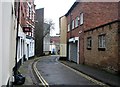 View down Upper Goat Lane