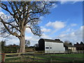 SJ4809 : Barn at Lower Pulley Farm by John H Darch