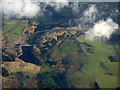 Kirkleegreen Reservoir from the air