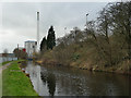 SE1417 : Huddersfield incinerator from the canal by Stephen Craven