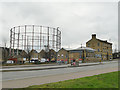 Gasworks and offices, Leeds Road, Huddersfield