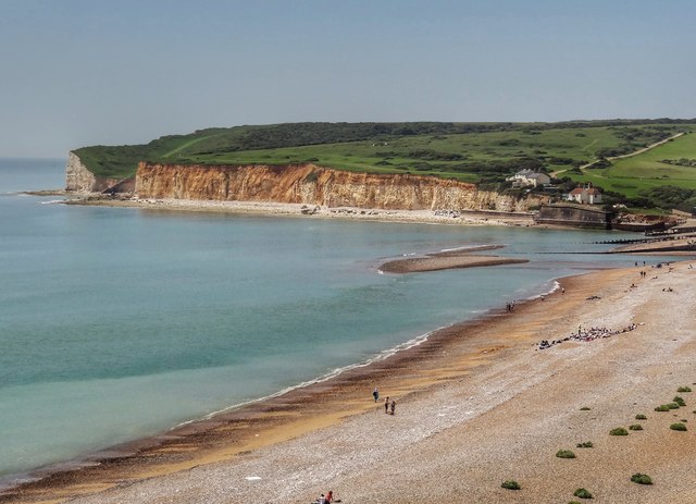 View towards Cuckmere Haven, Sussex © Ian Cunliffe :: Geograph Britain ...