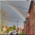 Rainbow over Henfield, Sussex