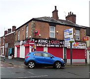 SJ9494 : King Cuts and H Local Shop by Gerald England