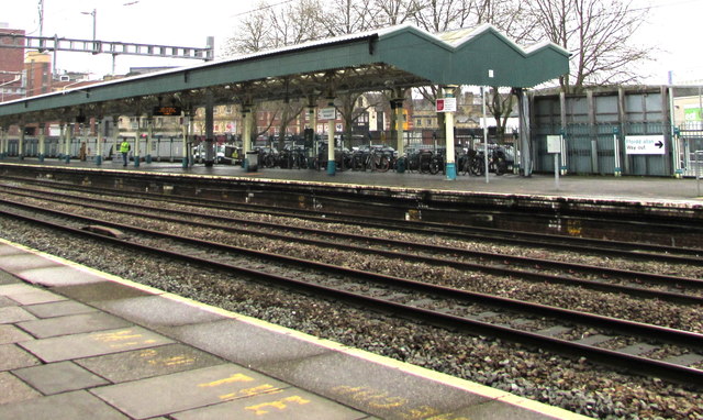 Platform 1 canopy, Newport station