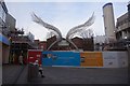 TQ3183 : Sculpture at the Angel shopping centre, Islington by Ian S