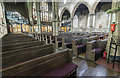 SK3871 : Interior, St Mary & All Saints' church, Chesterfield by J.Hannan