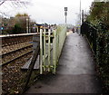 Ramp up to platform 2 at Stonehouse station