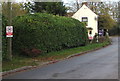 Non-standard road sign, School Lane, Whitminster