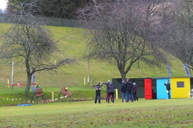 Archery at Peebles Hydro © Jim Barton :: Geograph Britain and Ireland