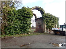 SJ2830 : Gateway Lodge and Gates at the South Entrance to Brogyntyn Park by Eirian Evans
