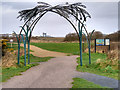 Archway at the Entrance to Fleetwood Marsh Nature Park