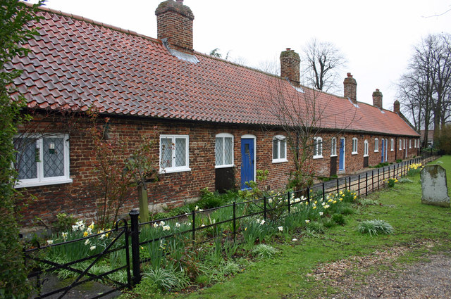 Bede houses off Sleaford Road, Tattershall