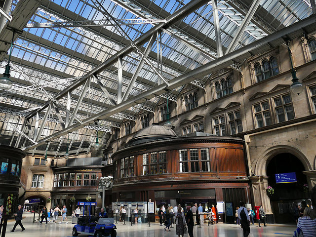 Concourse of Glasgow Central Station