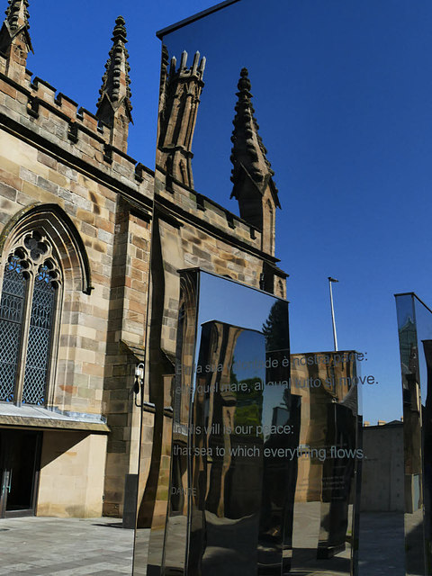 St Andrew's Cathedral, Glasgow - reflections
