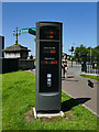 NS5964 : Glasgow Green - cycle counter by Stephen Craven