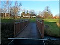 Footbridge over the Mill Burn